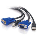 CABLES TO GO 14175 6ft USB 2.0 + SXGA KVM Cable