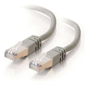 CABLES TO GO 27265 25ft Shielded Cat5E Molded Patch Cable - Gray