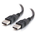 CABLES TO GO 28105 1m USB 2.0 A Male to A Male Cable - Black (3.2ft)