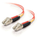 CABLES TO GO 37830 4m LC/LC Plenum-Rated Duplex 50/125 Multimode Fiber Patch Cable - Orange