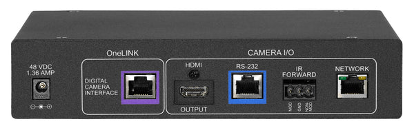 VADDIO 999-95450-500 RoboSHOT 12E HDBT OneLINK HDMI System for Polycom Codecs (Black)