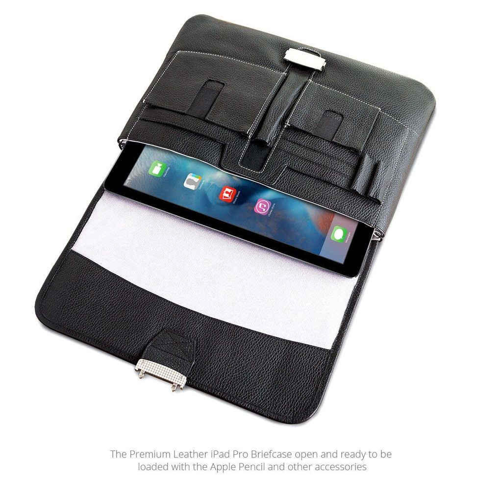 MacCase Premium Leather iPad Pro Briefcase - Vintage