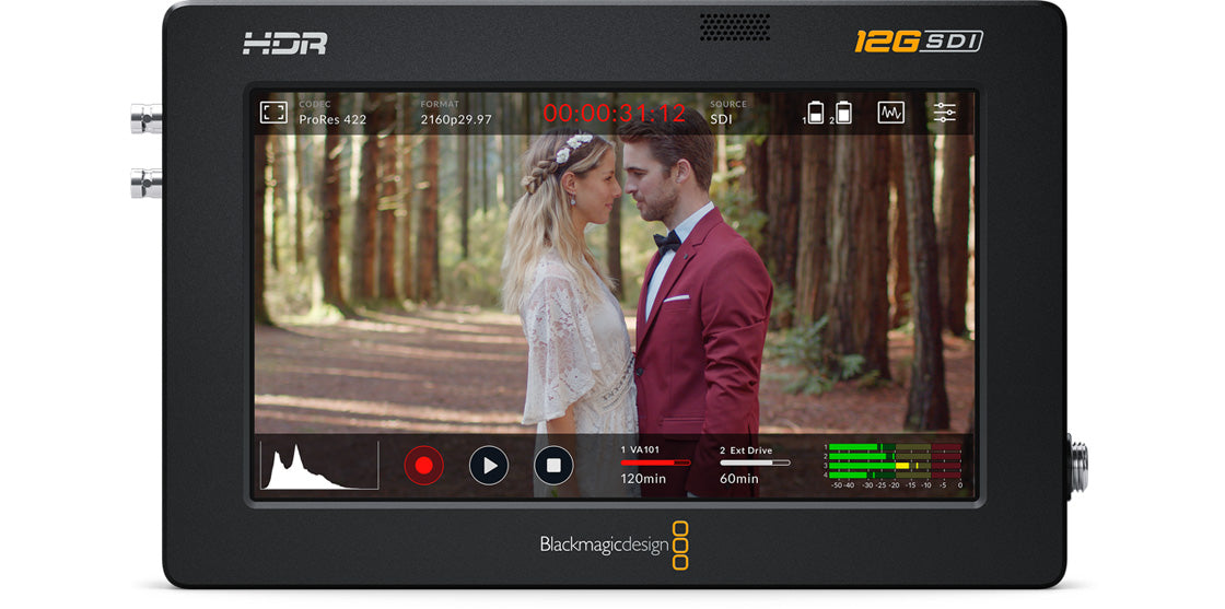 BLACKMAGIC HYPERD-AVIDA12-5HDR Video Assist 5'' 12G HDR | GoElectronic.com